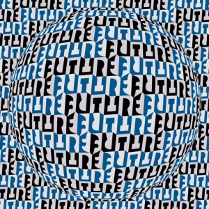 An ambigram of the future for the respectful tone.