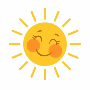 Optimistic Tone In Ai Personas: Boost Engagement &Amp; User Trust 1 A yellow sun showing happiness.