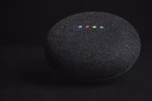 Mastering The Brilliant Knowledgeable Tone In Ai Personas 4 Google assistant on a black background.