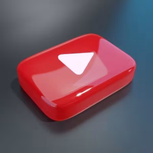 How To Create Professional Video Tutorials For Your Business (Even On A Budget) 4 Red and white youtube symbol.
