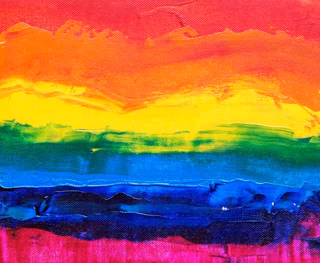 Different semantic colors in rows.