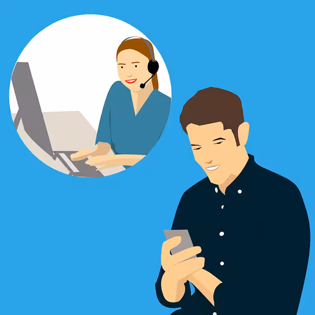 The Strategic Imperative: Why An Authoritative Reserved Tone In Ai Personas Builds Trust 3 A cartoon drawing showing customer support.