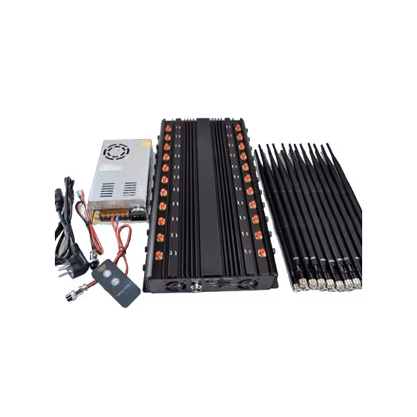 A black GPS jamming device that can affect geofence reliability.