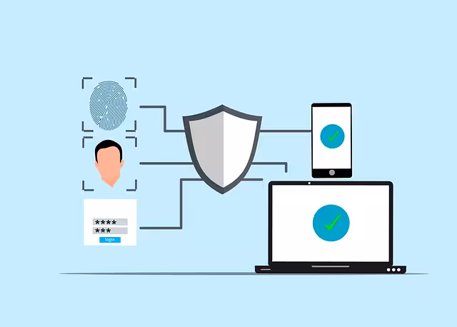 A diagram of website security.