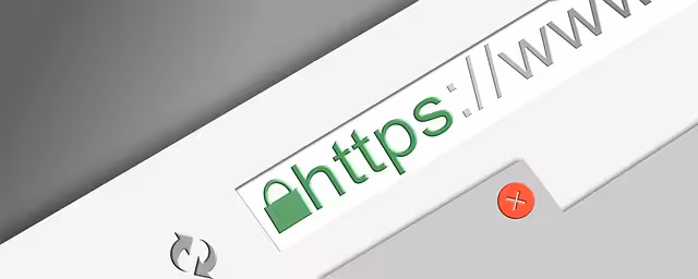 A green https security badge.