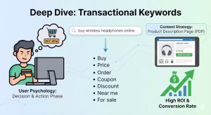 Informational Vs. Transactional Keywords: Mastering Search Intent For Spectacular Seo Roi 3 Transactional keywords compared.