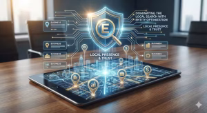 Having a local presence.