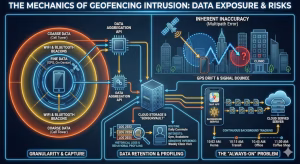 How geofencing intrudes on data.