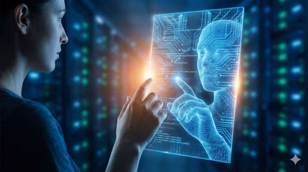 Becoming a mirror of the user.