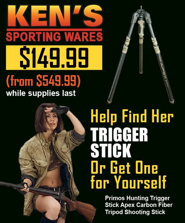 Ad for ken's sporting wares.