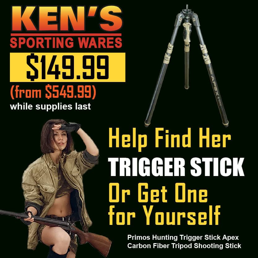 Ad for ken's sporting wares.