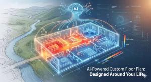 A custom floor plan built with ai.