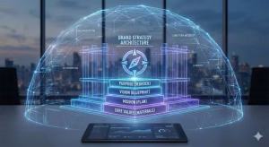 The four parts of brand strategy.