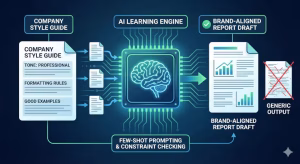 How ai learns the style of your company.