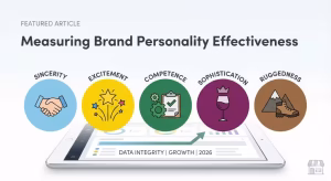 The five factors of brand personality.
