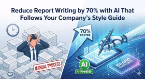 A comparison of report writing with ai.