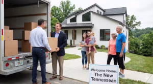 People moving into tennessee.
