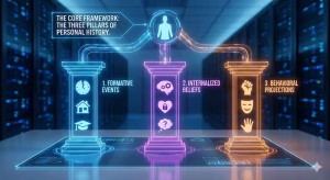 How To Write A Character Backstory: A Comprehensive Guide To Persona Depth 1 Roman columns to represent the three pillars of a backstory.