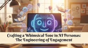 An ai persona with a whimsical tone.