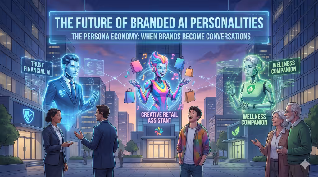 Ai personalities that are branded.
