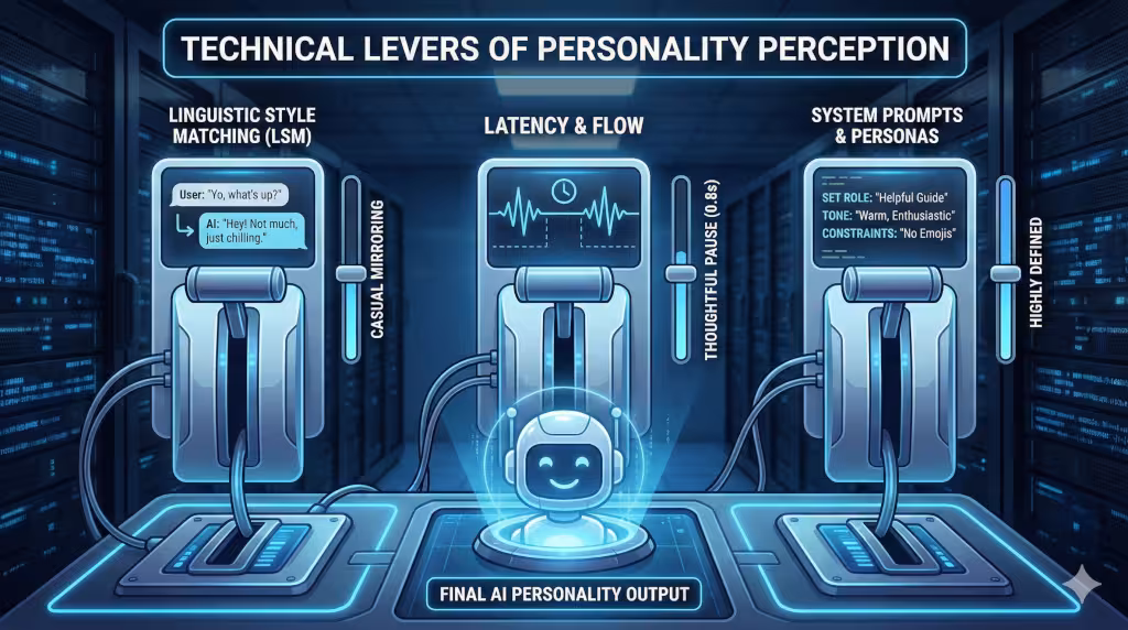 Various levels of personality perception.